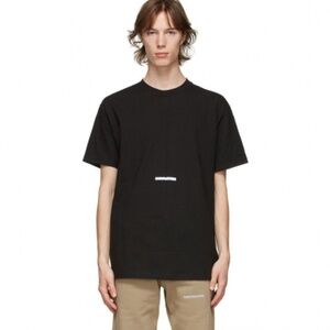 Saint Woods blurry logo tee